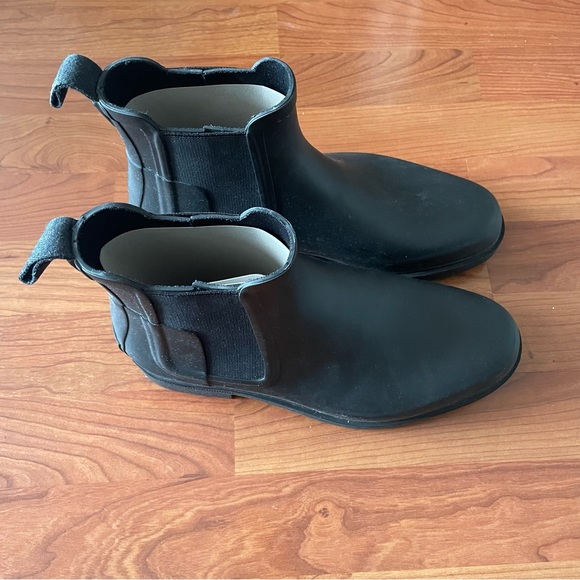 HUNTER Mens US size 8 Chelsea rain boots - Picture 5 of 9
